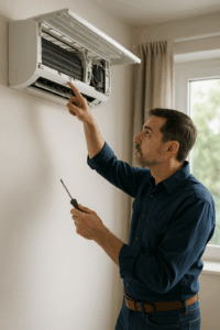 Condo Inspection Fort Collins CO – HVAC check inside unit