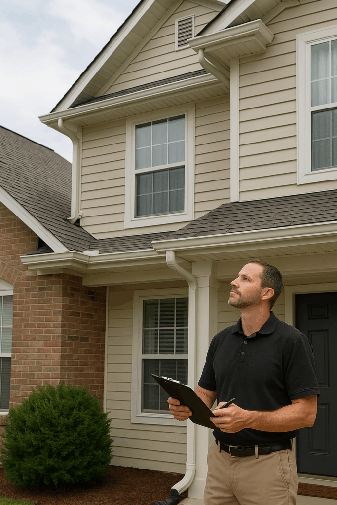 Fort Collins home exterior inspection by certified inspector