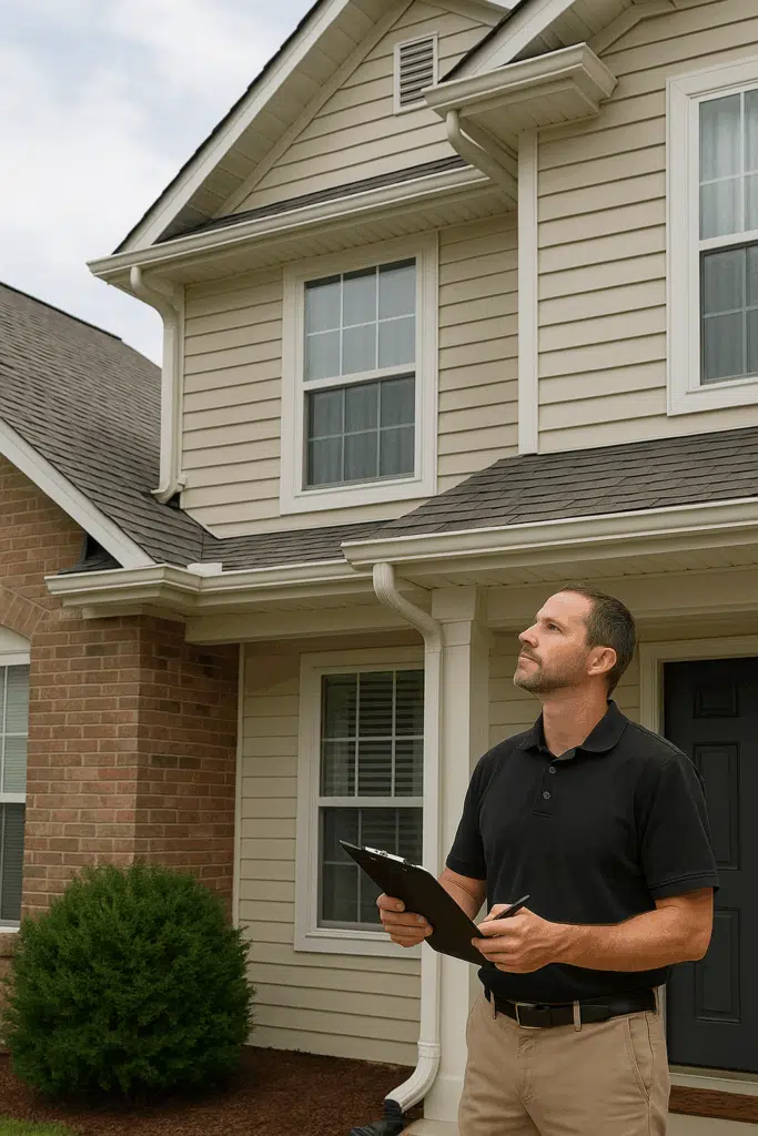 Fort Collins home exterior inspection by certified inspector
